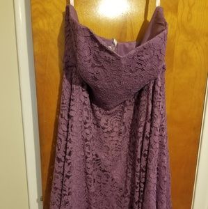 David's Bridal size 16 lace dress